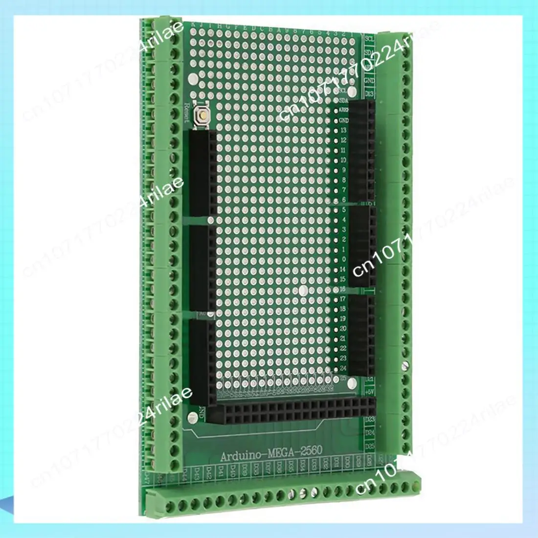 

A17Z для Mega 2560 R3, двухсторонняя печатная плата, прототип винтовой клеммной колодки, защитная плата, расширяющаяся плата