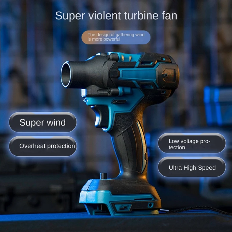 Powerful Blower Industrial Handheld Turbo Violent Fan 140000 RPM Outdoor High Speed Turbine Dust Blower Snow