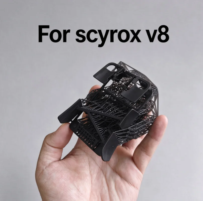 Heygears Reflex2 Print Mouse Housing For Scyrox V8 Zeromouse-like Fingertip Grip Mod Ultra-lightweight Diy Mouse Mod Shell