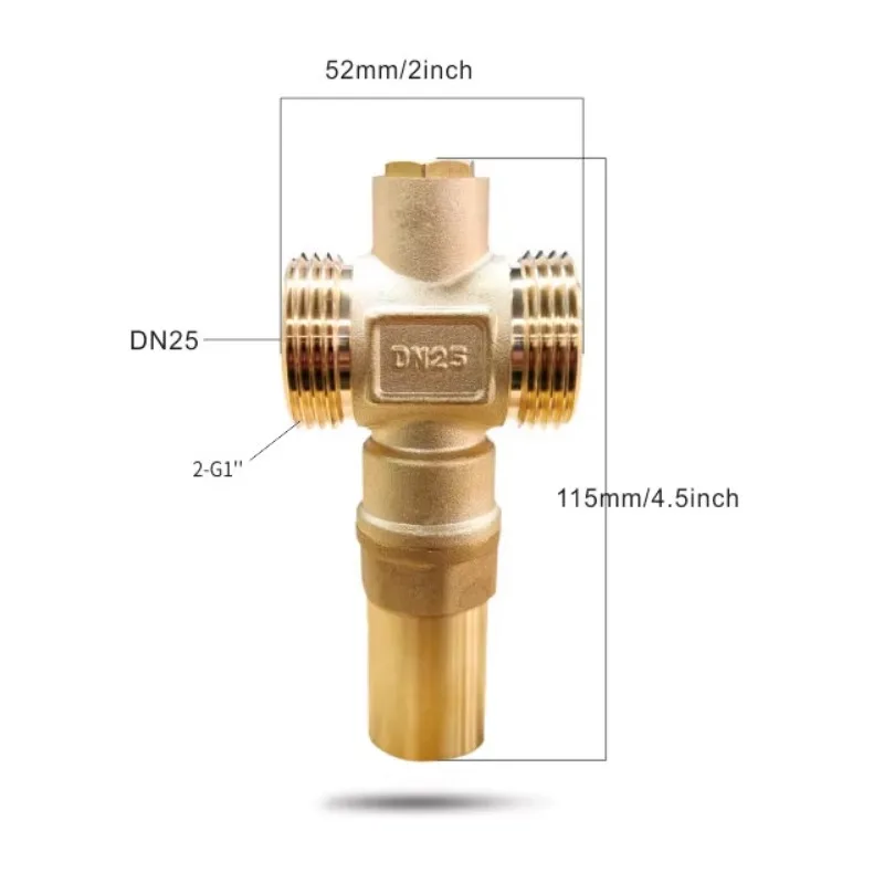 High Quality 25mm Anti-Freeze Safety Valve for Heat Pump System Professional China Supplier