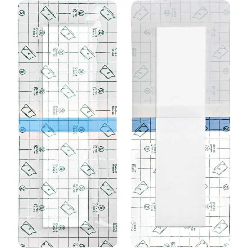 Waterproof Wound Dressing Sterile Island Bandage 10x25cm Non-Stick Pad Self Adhesive First Aid Surgical Shower Plaster Tape