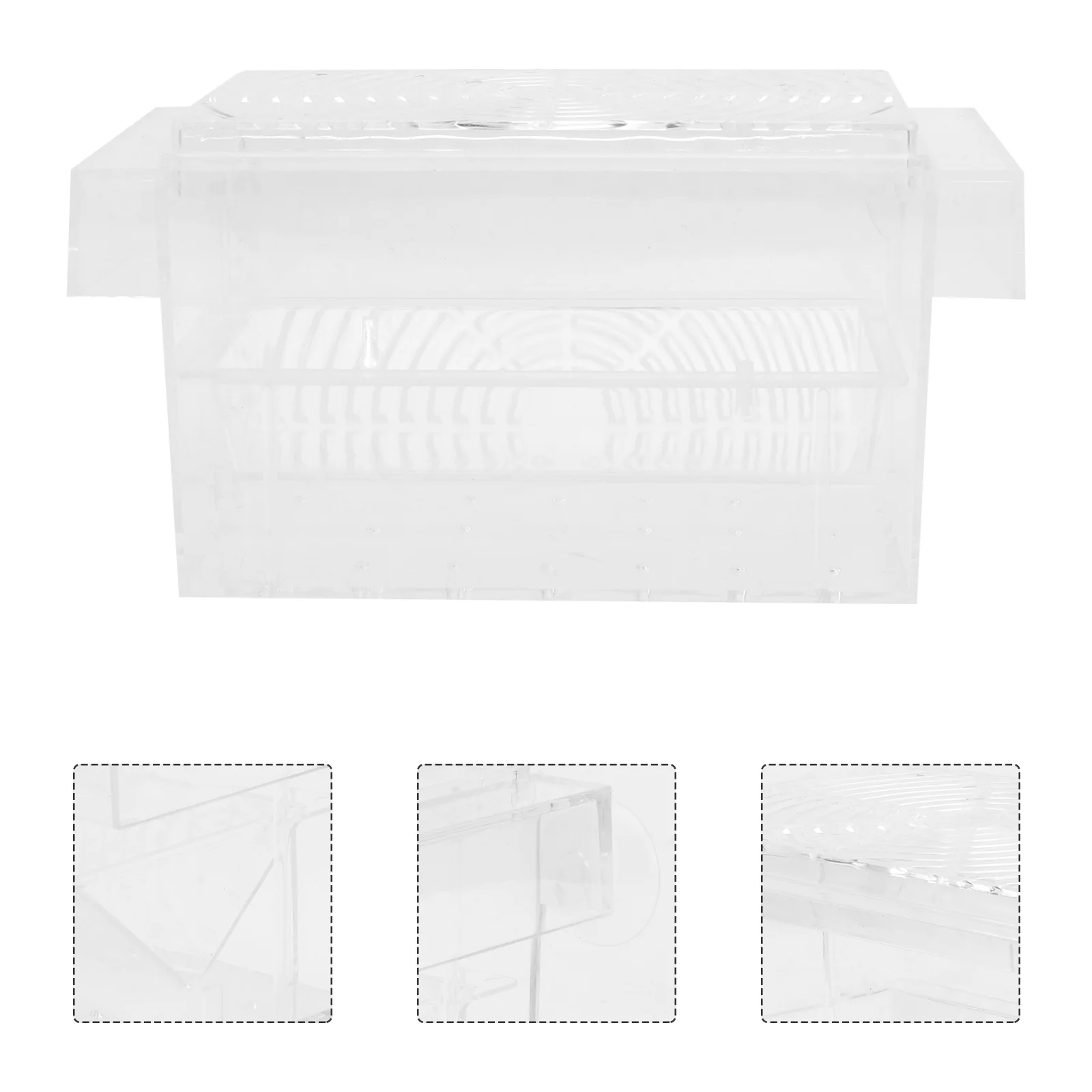 

Fish Tank Hatching Box Fry Incubator Isolation Breeding Case Accessory Acrylic Aquarium