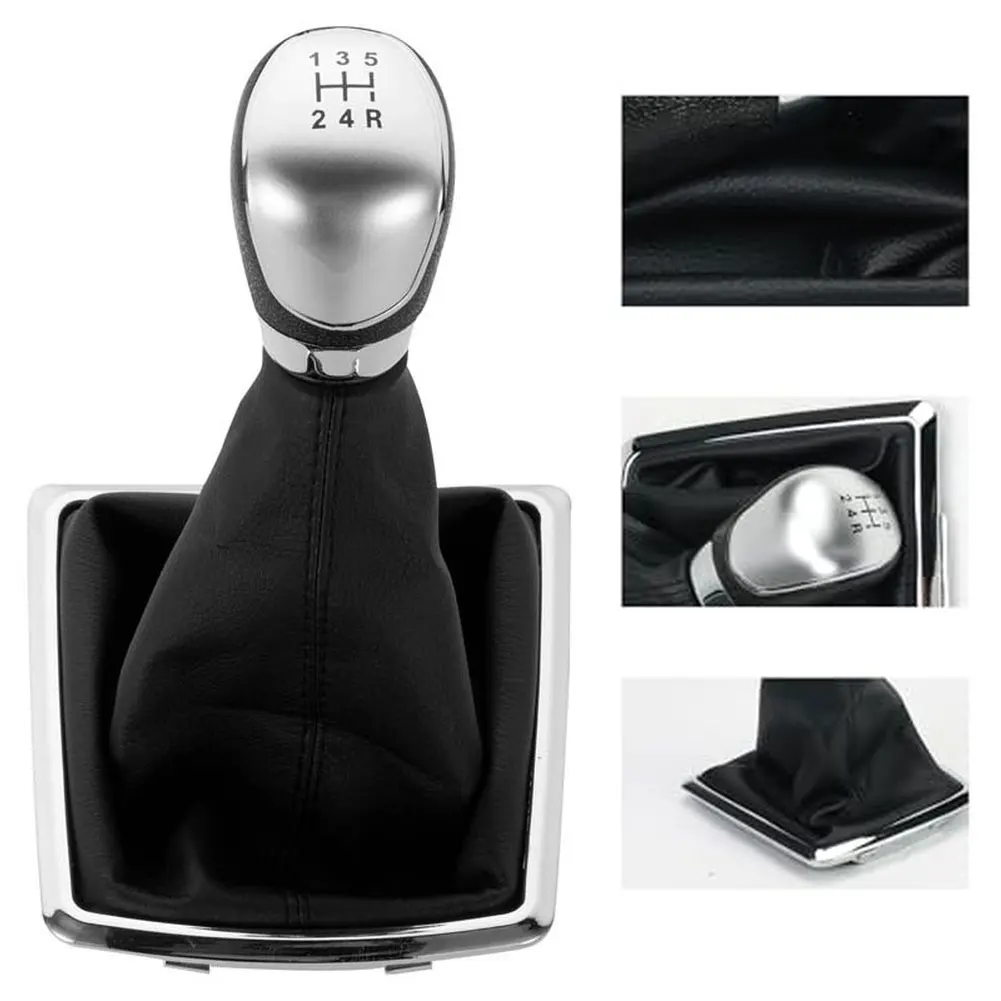 

Gear Lever Cover Manual Transmission Dust Cover Interior Car Upgrade Easy Tool-Free Installation Long-lasting Reliability