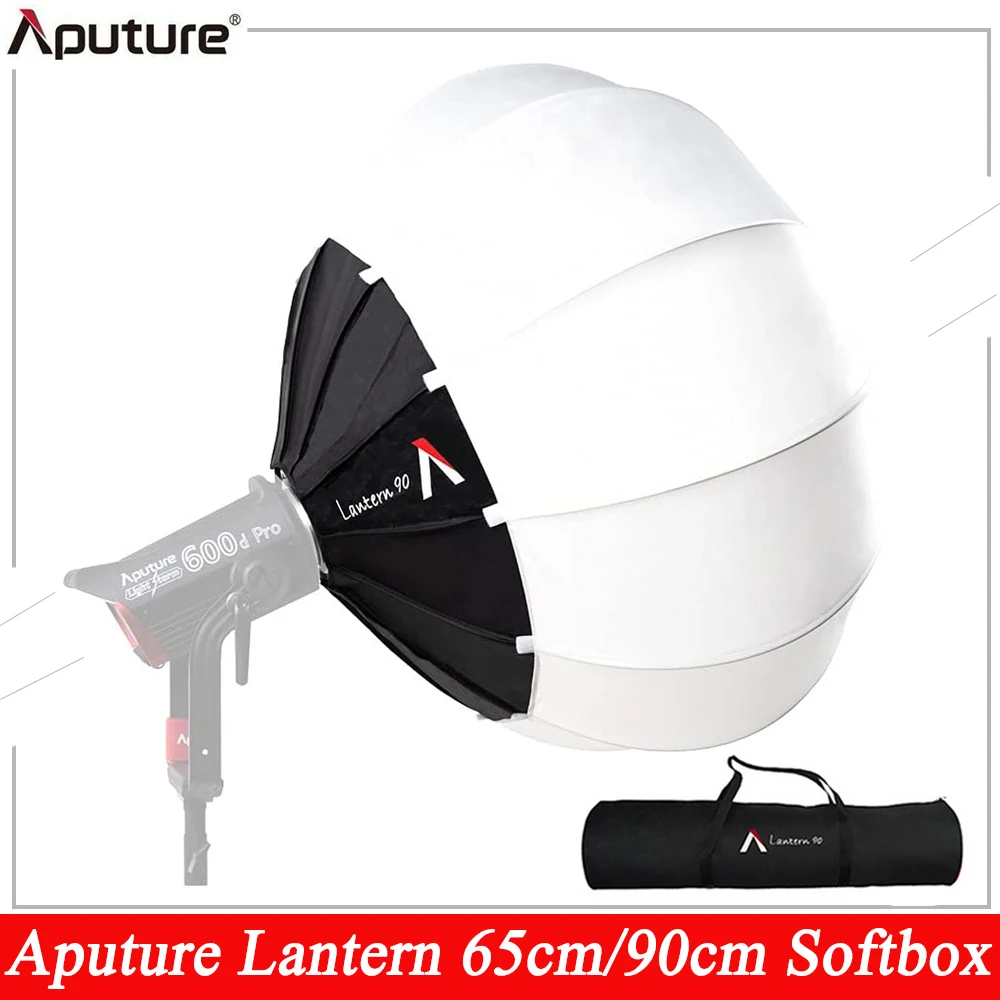 

Aputure Lantern Softbox Soft Light Modifier Standard Bowens Mount Shaping Hard Light Lighting Modifiers Shape Your Soft Light