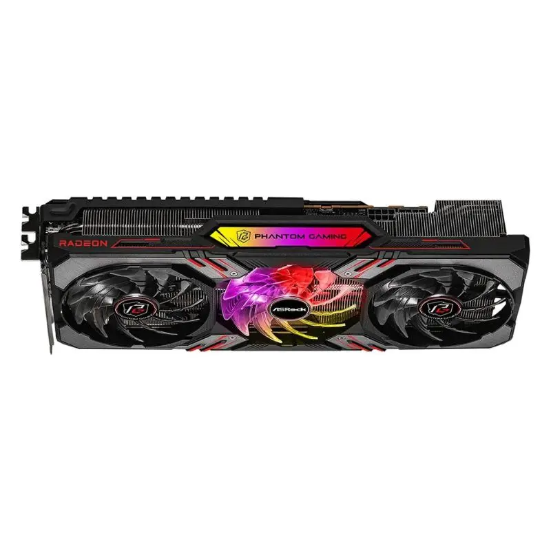 Carte graphique d'occasion 95% nouvelle carte graphique de jeu Radeon RX 6700 XT Phantom Gaming D 12GB GDDR6 PCI-E 4.0