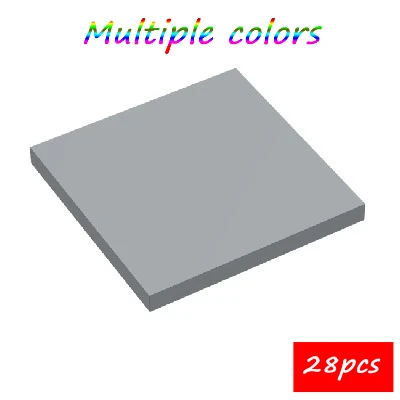 MOC 28 قطعة 1751 بلاط 4x4 مجلس اللبنات عدة منزل القلعة تجميع لوحة الطوب الجسيمات فكرة لعب الأطفال هدايا عيد الميلاد