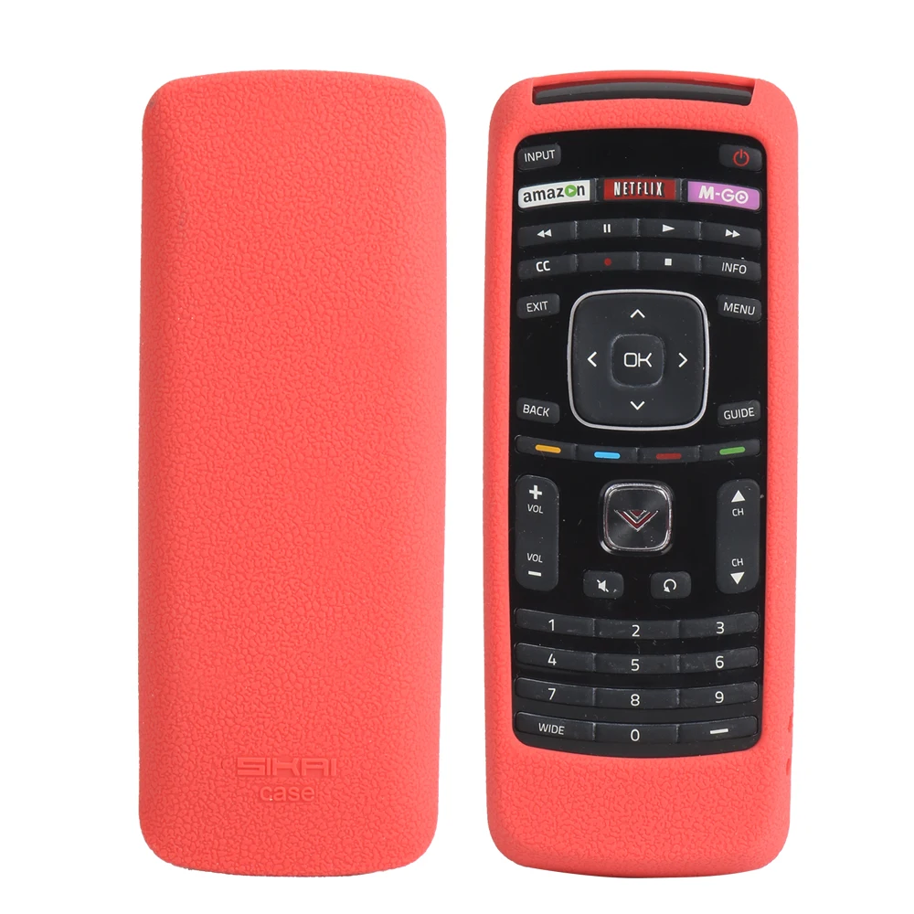 

Силиконовый чехол SIKAI для пульта дистанционного управления телевизором VIZIO-XRT112, пылезащитный, противоскользящий, противоударный, полный защитный чехол