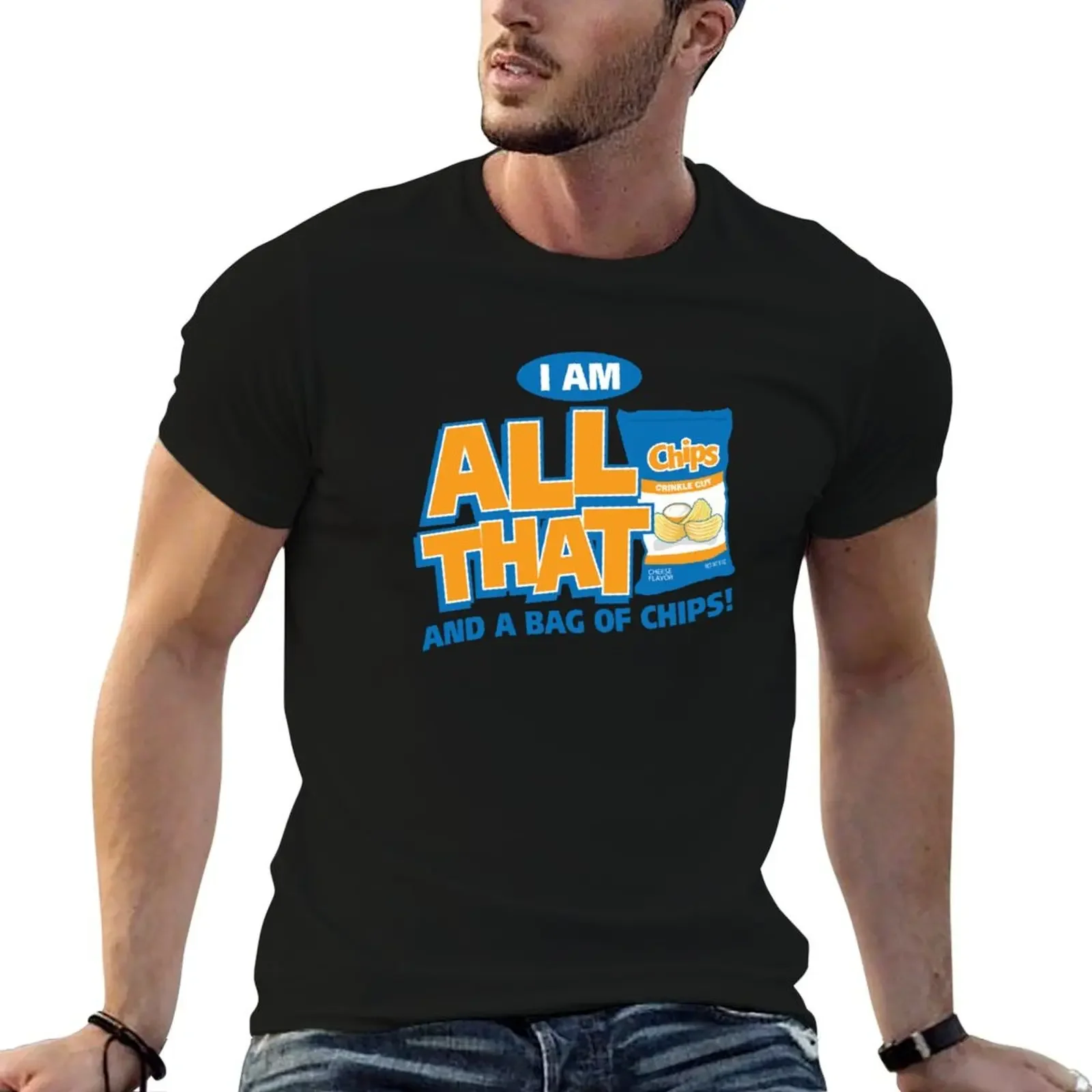 I'm All That And A Bag Of Chips T-Shirt cute clothes essential t shirt blacks mens graphic t-shirts