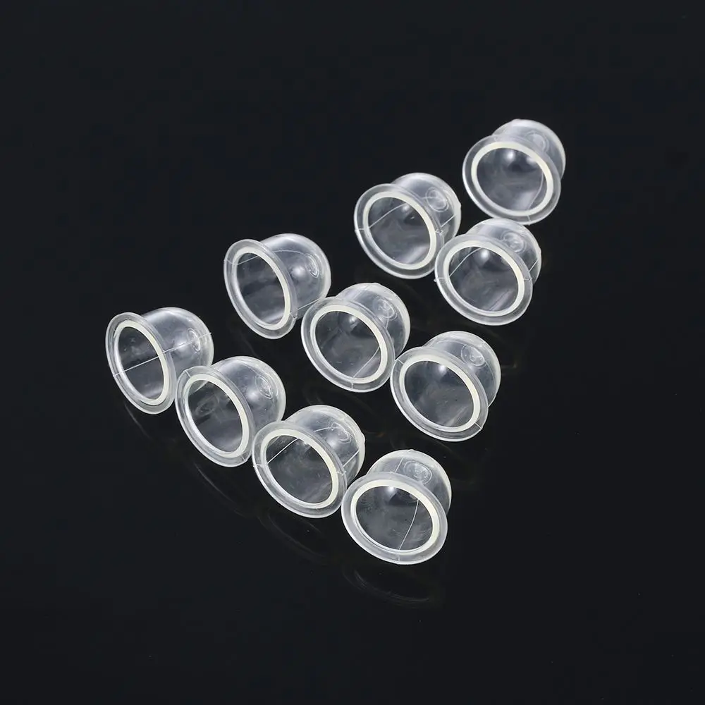 10 قطعة أداة لمبة شفافة بيضاء محو المكربن النفط فقاعة مضخة الوقود مناشير المتقلب المكربن التمهيدي #2