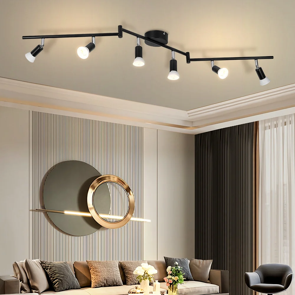 foldable-led-spotlight-110v-220v-gu10-socket-ceiling-lamp-indoor-for-dinning-room-bedroom-kitchen-led-spot-light-chandelier