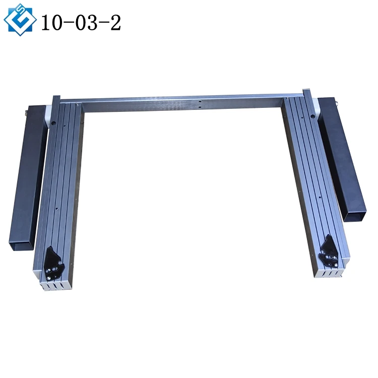 Smart Furniture Accessories Pull Out Dining Table Hardware T Type Aluminum Multi-section Extension Slide Mechanism