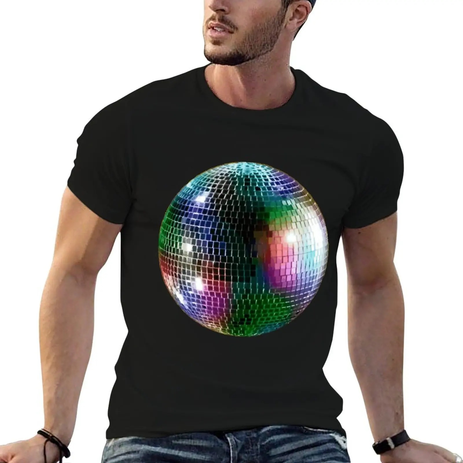 Mirror Ball T-Shirt t shirt man cotton t shirts for man cotton funny man t shirt designer T-shirt