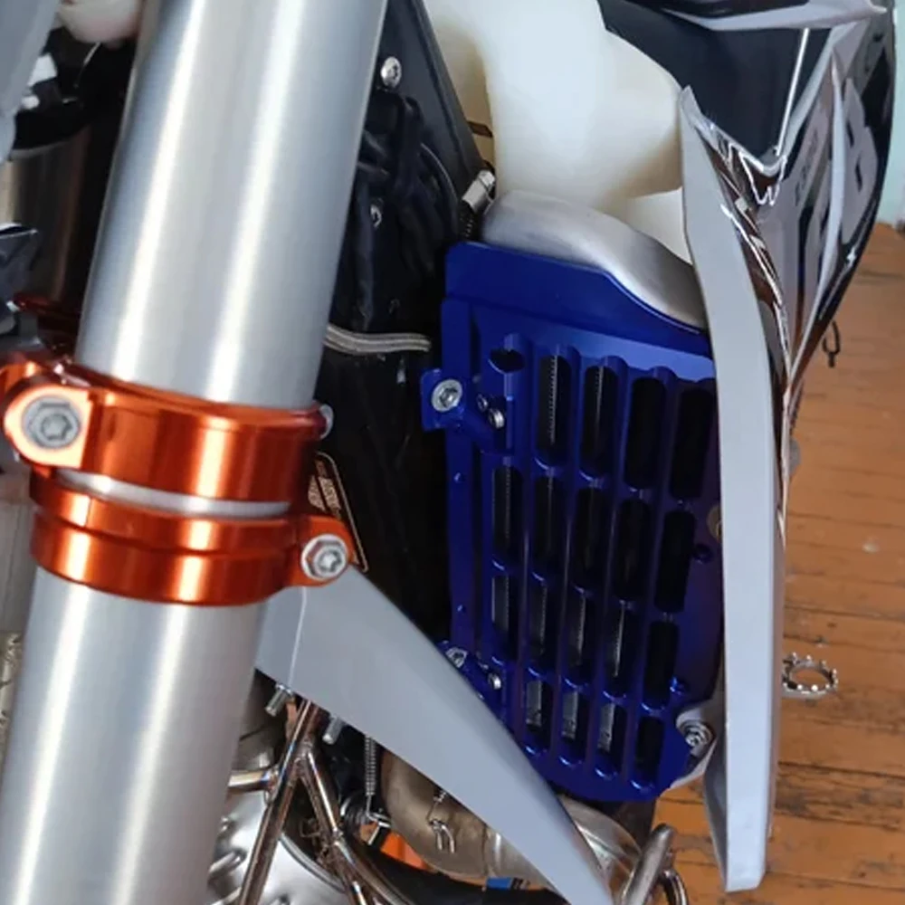 شبكة المبرد الحرس غطاء الشواية حامي 2024 2023 2022 2017 ل Husqvarna TE 300 ل GasGas EC 300 ل KTM EXC 300 EXCF 350 #1