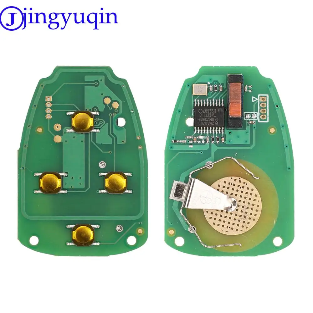 Jingyuqin KOBDT04A ID46 315/433 Mhz Chave Remota Do Carro Para Dodge RAM JEEP Commander Compass Grand Cherokee Liberty Wrangler Chrysler