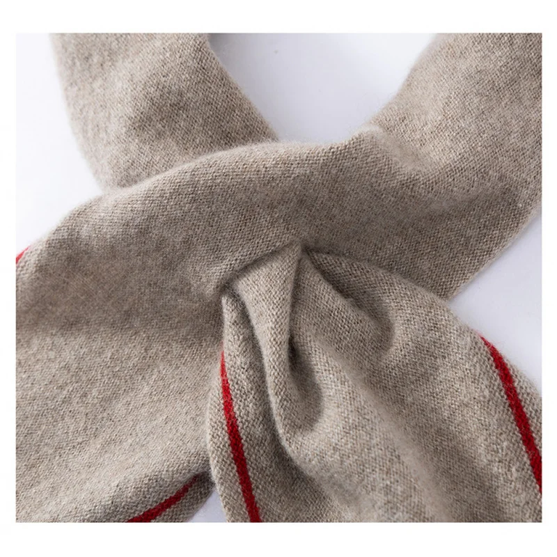 QICHE Women 2026 Autumn Winter Neck Warmer Cashmere Triangle Scarf Versatile Warm Soft Small Neck Scarf