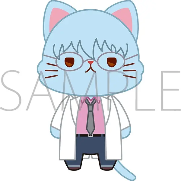 100% Original Cat Eye Mask Dolls COS Anime Gintama Sakata Ginpa Withcat Plush Edition Cat Pendant Blindfold Cotton Doll Gifts