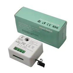 Switch Tuya Mini RF 433Mhz WiFi Relay Module Controller Smart Life APP Light Wall Timer Google Home Alexa 110V 220V