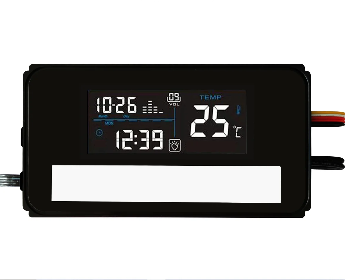 Hot Sale Light Emitting Diode Mirror Smart Touch Switch Mirror Sensor 3.7 Inch Black Light Switch 12V