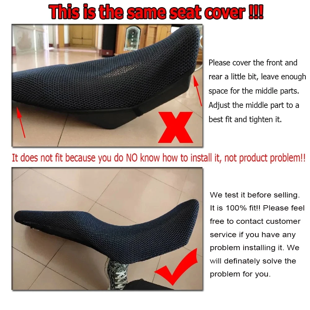 Motorcycle Accessories For 2018-2024 Honda Gold Wing GL1800 GL 1800 Tour Rear Seat Cowl Cover 3D Mesh Net Sunproof Protector