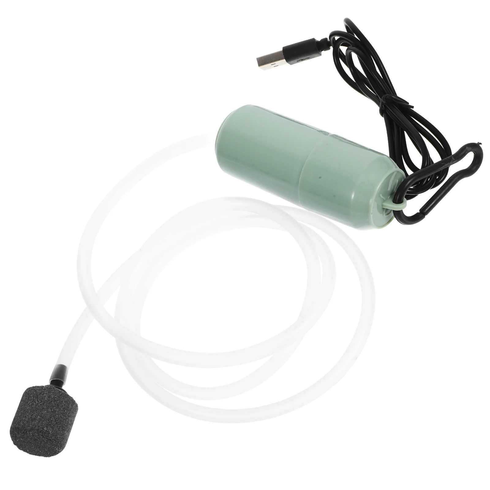 

Silent Portable USB Fish Tank Oxygen Pump Mini Air Aerator Aquarium Oxygenation Pump USB Powered Efficient Oxygen Supply