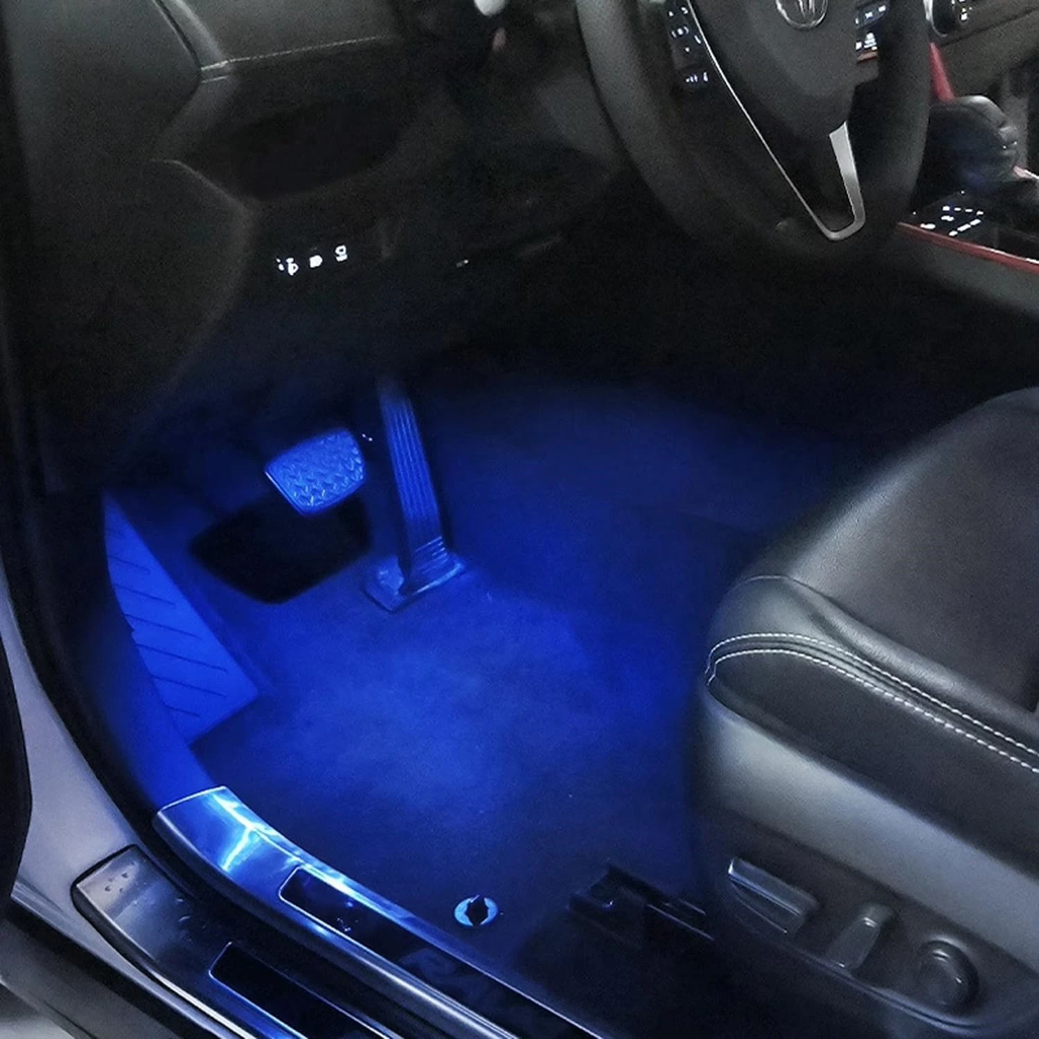 For Toyota RAV4 XA50 (2019-2025) Under Dash Footwell Ambient LED Light Bar with Lamp Kit Car Interior Accessories 1set