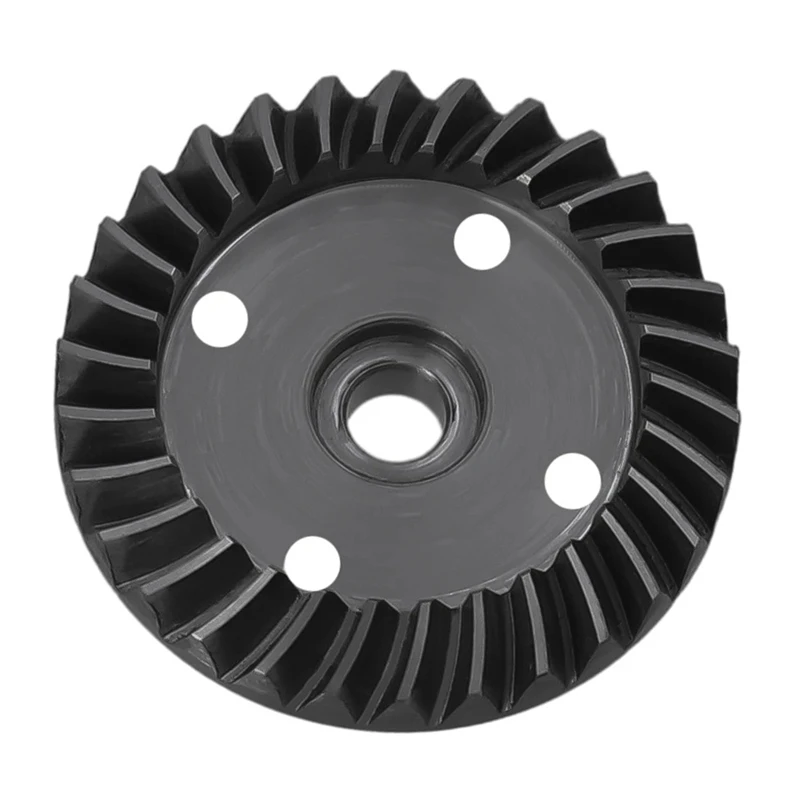 1 PCS 30T/10T Steel Differential Drive Gear + Helical Bevel Gear Black Metal For MJX Hyper Go 14210 14209 16207 16208 RC Part