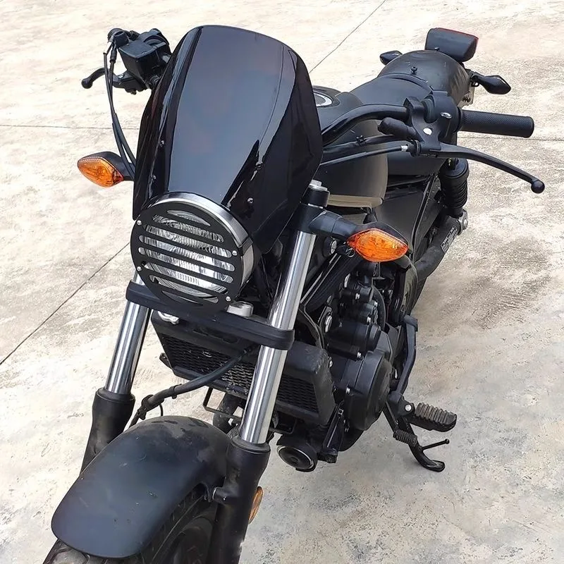 

For Honda Rebel CMX300 CMX500 CMX 300 500 2017 18 19 2020 2021 2022 2023 2024 2025 Windscreen Screen Wind Deflectors Windshield