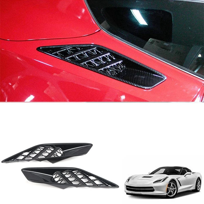 

Автомобильная задняя боковая крышка из углеродного волокна для Chevrolet Corvette C7 2014 2015 2016 2017 2018