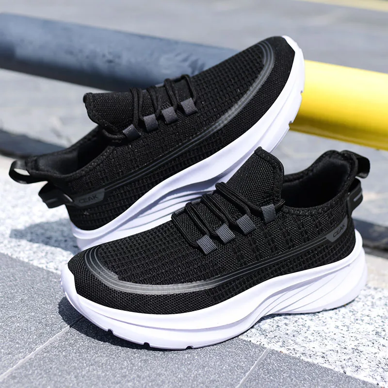 2026Men's Cushioning Running Shoes Lightweight Athletic Casual Sneakers Male Non-Slip Sports Shoes Outdoor Travel Walking Shoes