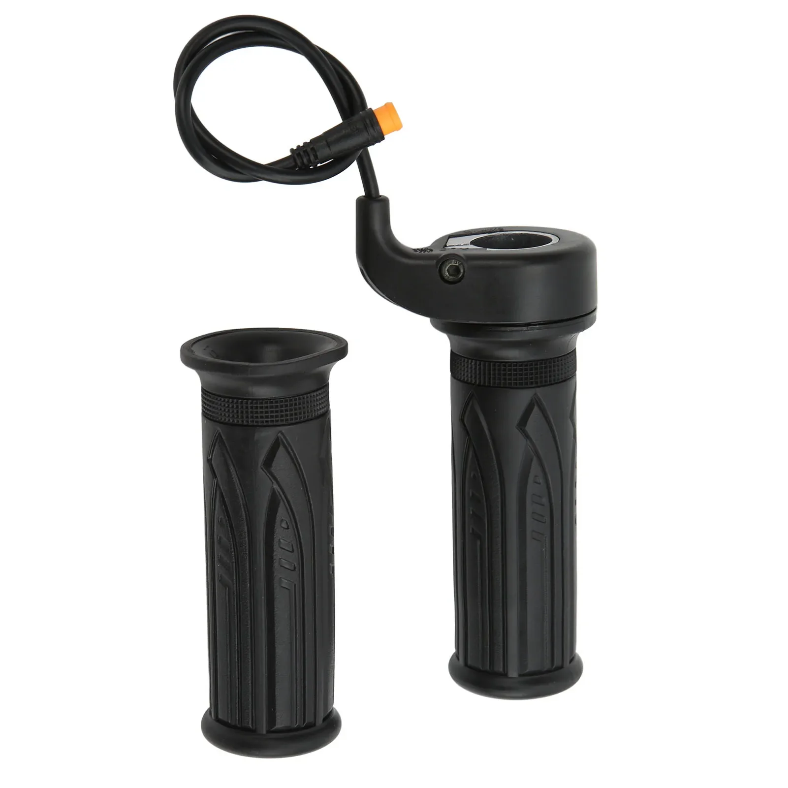 AliExpress Electric Bike Throttle with 3 pin Waterproof Connector 20X Scooter Speed Throttle Handle 12V to 72V for 22.2mm Handlebar