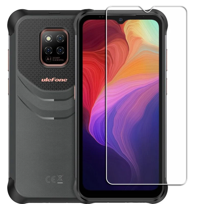 3PCS For Ulefone Armor X10 14 Pro  5G  8 X9 X6 Note 10P 12 11P 10 12P 13P Power Tempered Glass Protector Screen Cover Film