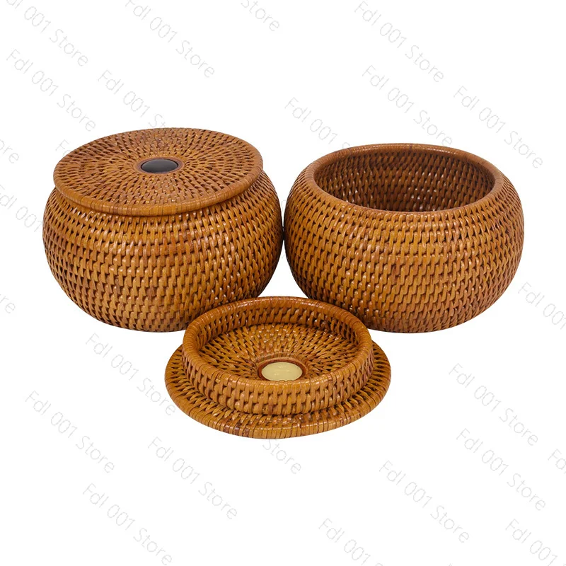 2026 Game of Go Set with Factory Sub Rattan Jar Box Traditional Chinese Board Game for Strategy And Skill