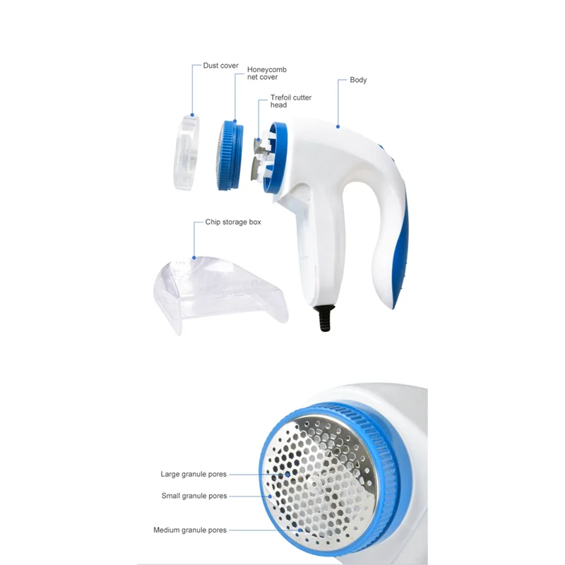 A006-السترات الكهربائية مزيل الوبر السجاد الملابس الكرة المتقلب للملابس الاتحاد الأوروبي التوصيل