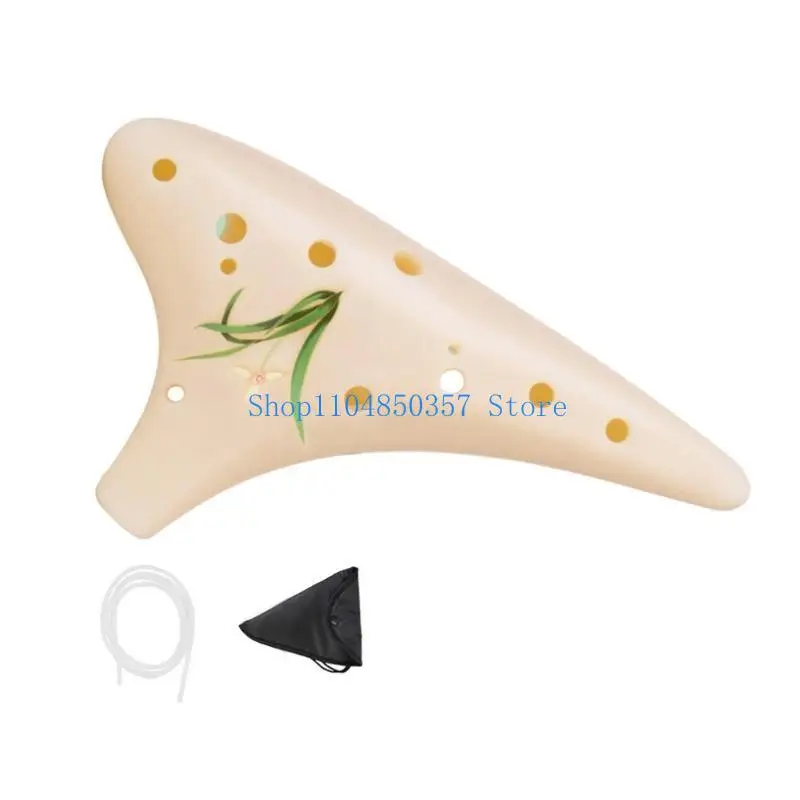 652F Beginner Friendly 12 Hole Ocarina Smooth Note For Classroom Or Learning
