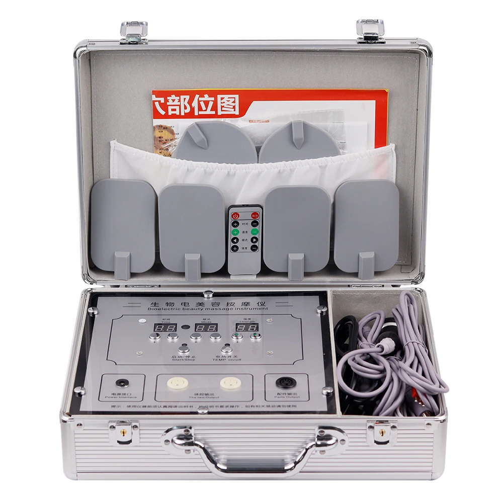 Bioelectric Therapy low frequency pulse DDS Bio Therapy Massager for Meridian Relax relieve pain detoxification Body SPA