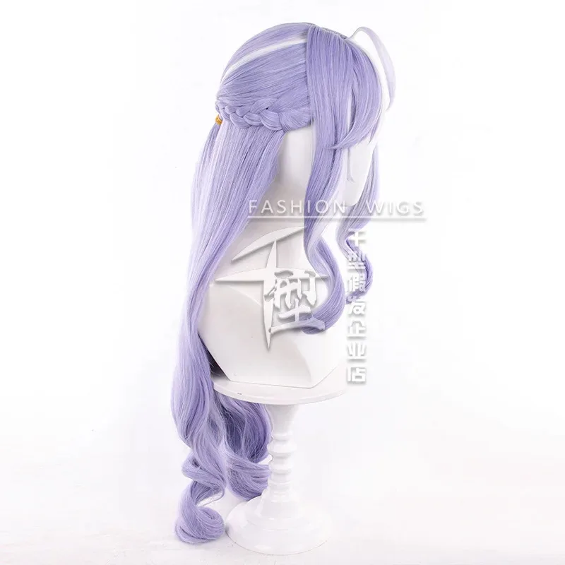 Game ZZZ Vivian Cosplay Wig Woman Vivian Banshee Purple White Wigs Play Outfit Heat Resistant Synthetic Wigs for Girl