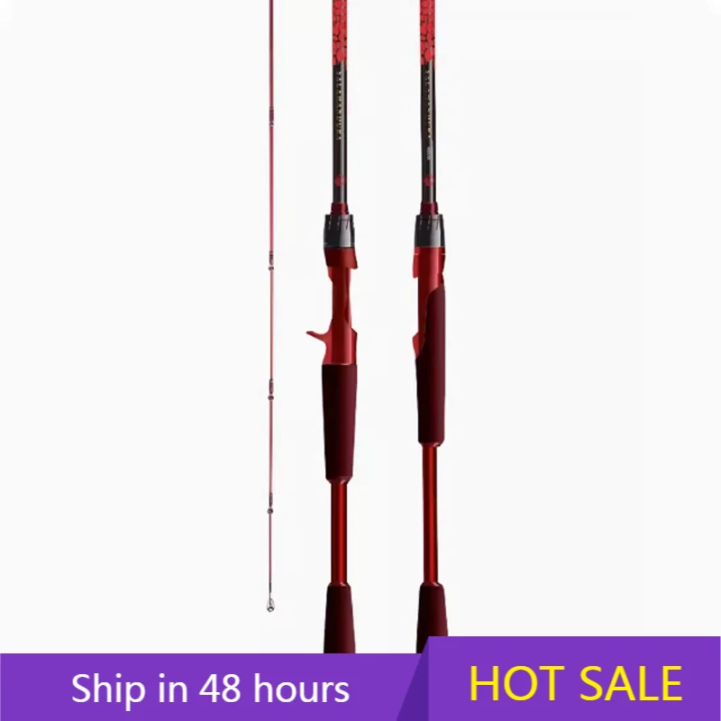 

YTYIN DAIWA Salamandura MX HardnessFast Carbon Fiber Lure Fishing Rod for Lake Stream Baitcasting Spinning Casting