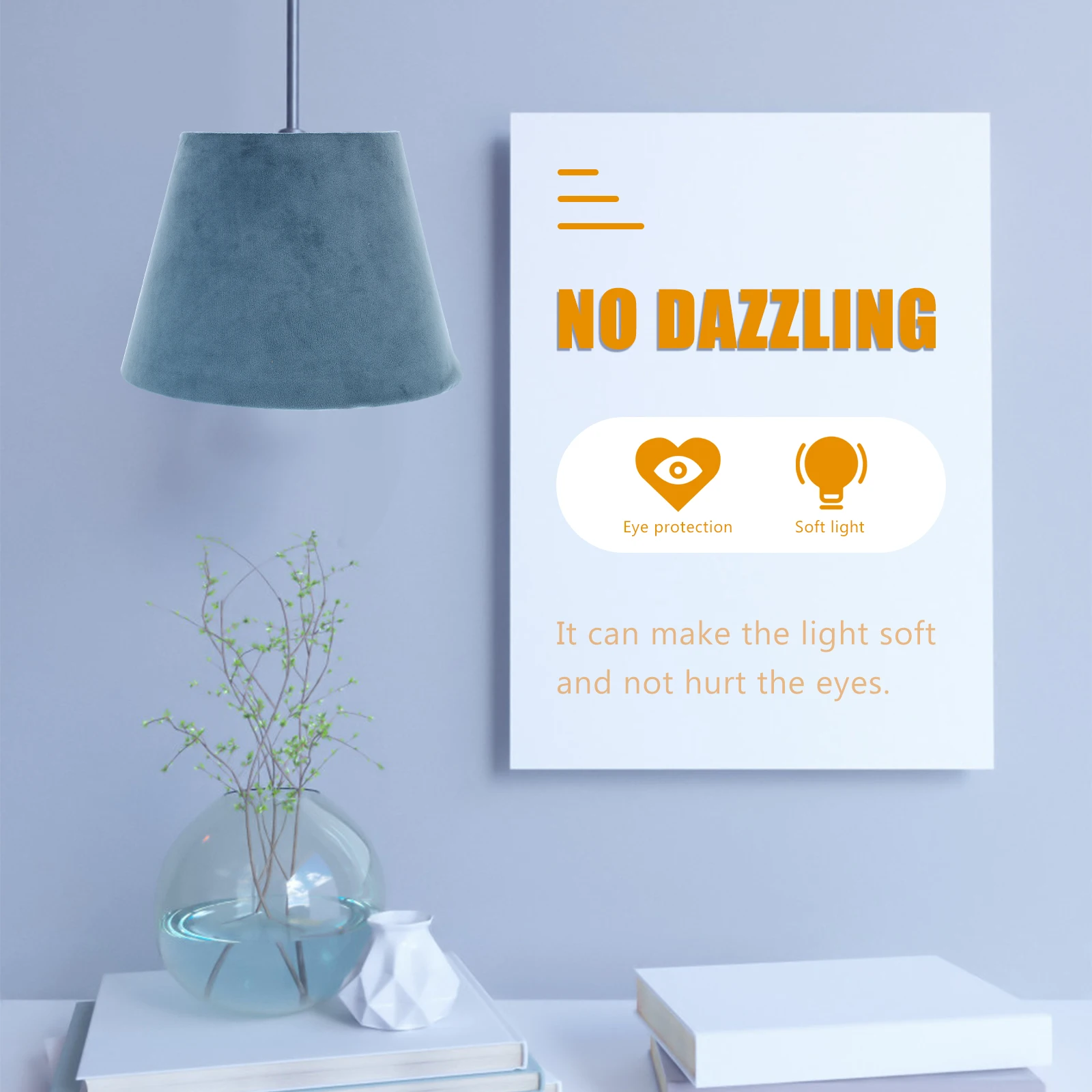 

Modern Fabric Drum Lampshade Replacement For Table Floor Lamps Chic Minimalist Cloth Lamp Shade With Metal Frame Warm Atmosphere