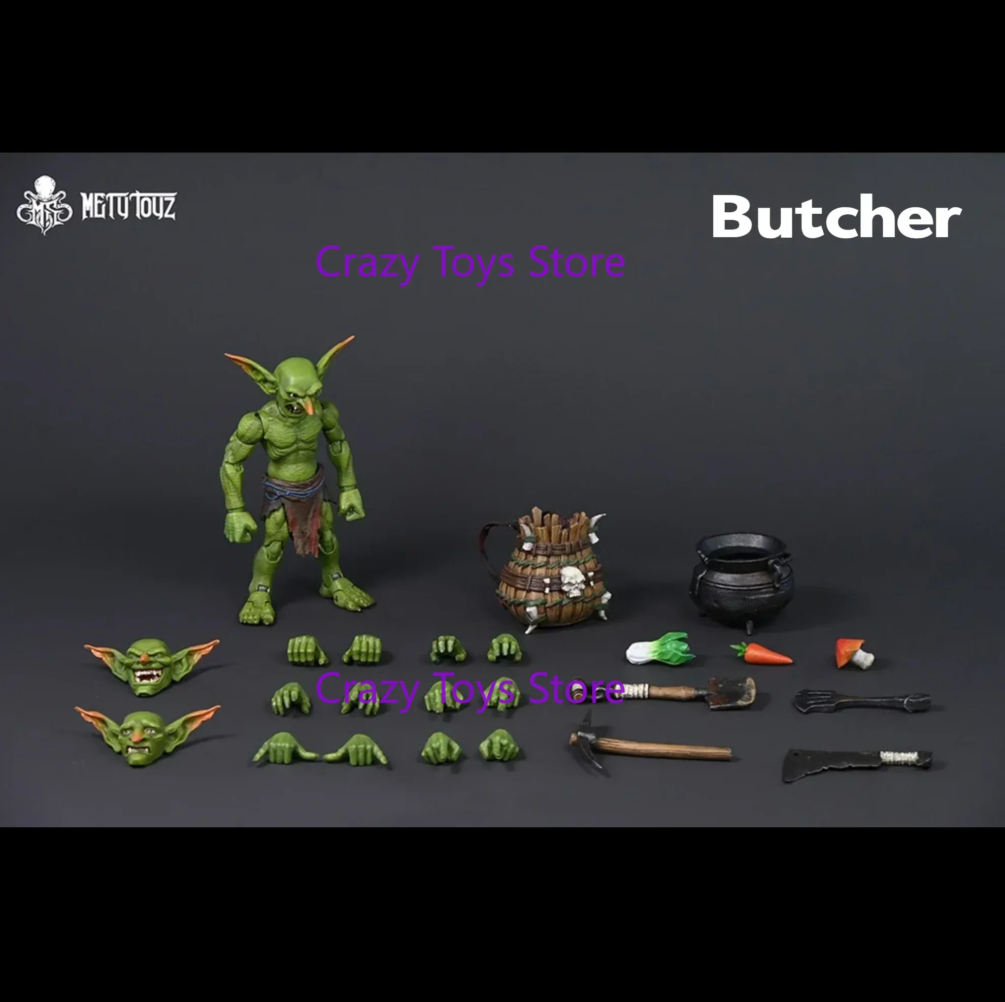 

In Stock Original Metytoyz 1/12 Goblin Adventure Team Warrior Thief Butcher Spot Animation Action Collectible Figure Model Toy