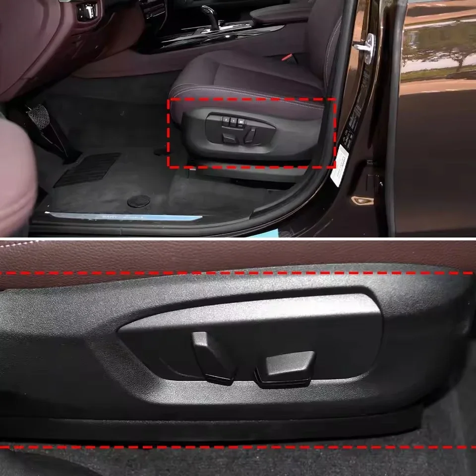 For BMW F15 F16 52107317459 Car Front Left Right Seat Side Support Frame Panel Bracket Cover Accessory For X5 X6 2014-2019