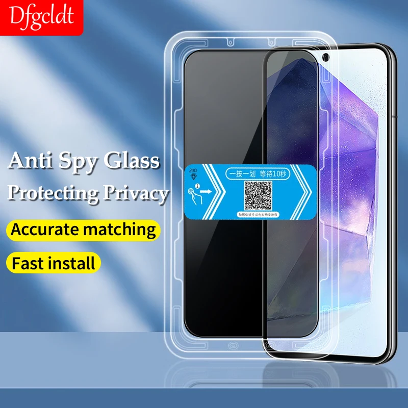 

One-click Installation Anti Spy Glass For Samsung A55 A54 A53 A52 A51 A50 A33 A23 A13 A31 A30 A22 A42 Privacy Screen Protectors