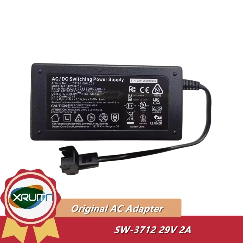 

SW-3712 29V 2A AC DC Switching Power Supply AC Adapter Charger For Lift Chair Power Recliner Power supply