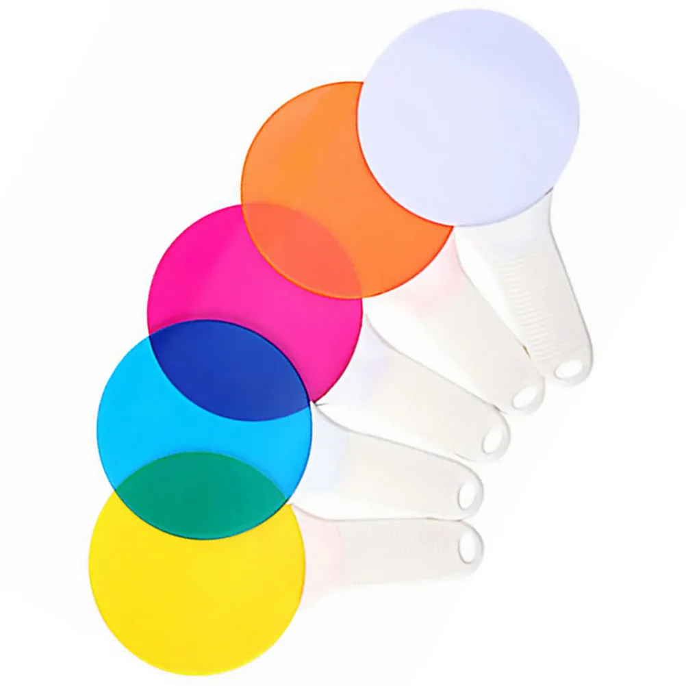 บอร์ดกรองสีของเล่นเพื่อการศึกษาเด็กทารก Montessori Optics ฟิสิกส์การสอนเครื่องมือพลาสติกสีผสม Learning Aid