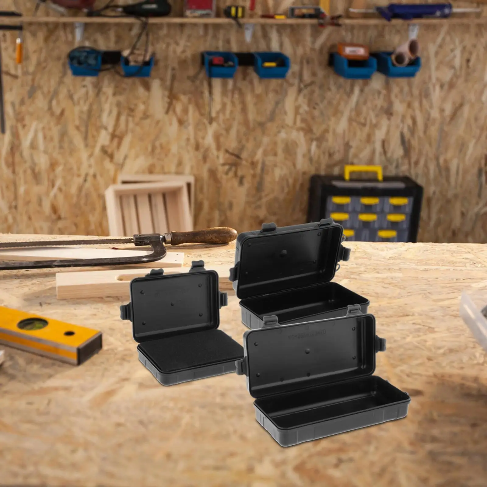 Toolbox Storage Case Safe Storage Box Multifunctional Tool Organizer for Home Workplace Outdoor Electrician Emergency Repairs