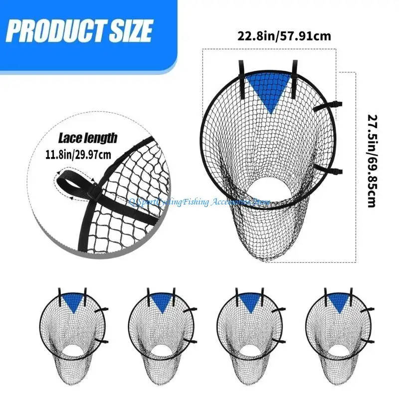 شبكة هدف ممارسة كرة القدم قابلة للطي لتتبع التقدم في كرة القدم