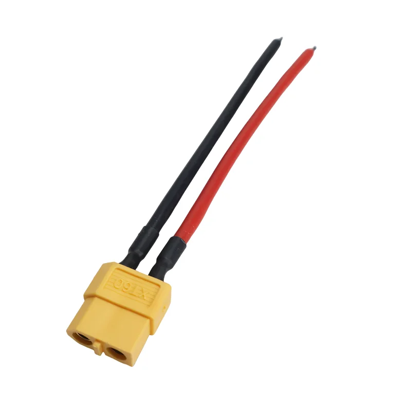 4pcs XT60 Battery Male Female Connector Plug - 10cm 14AWG Silicone Wire Cable for RC Airplane Lipo Battery ESC FPV Drone Expand image 5