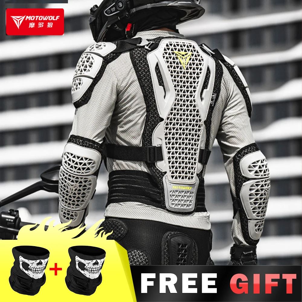 

Summer Motorcycle Anti-fall Chest Back Protection Riding Hard Armor Full-body Protective Gear Motorcycle Armor Protective Suit