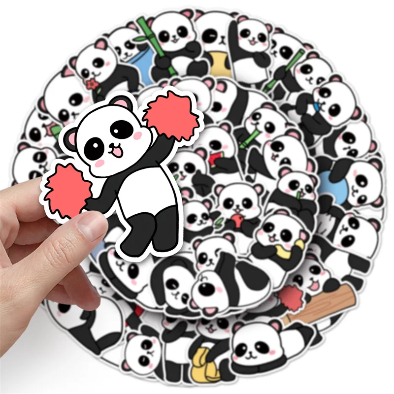 20pack/lot Creative Panda Sealing Stickers Cute Scrapbooking DIY Diary Decorative Sealing Sticker Album Stick Label