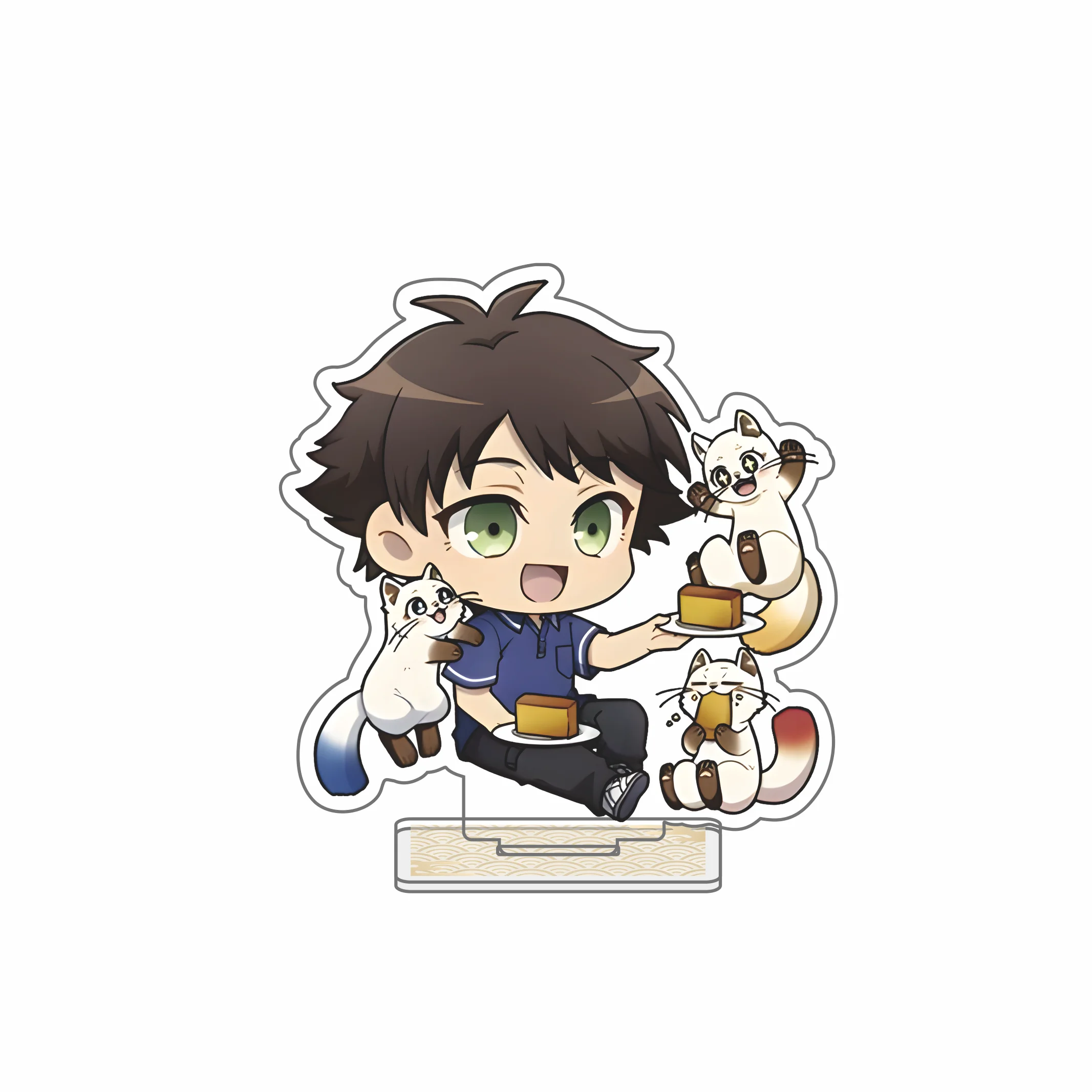 Kusunoki's Garden of Gods!Yamagami High Transparency Double-Sided Printed Acrylic Stand decoration gift,keychain 10cm