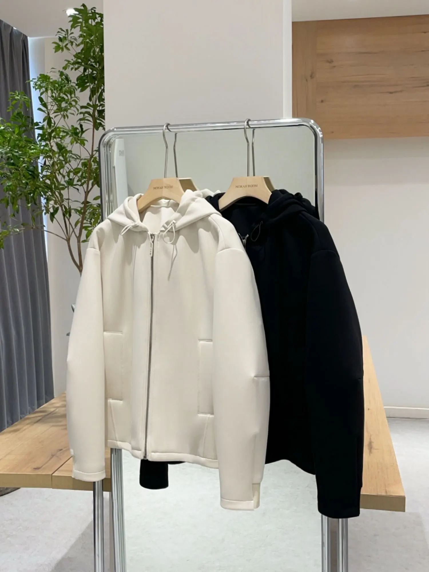 Nuo Xiaola Authentic Spring 2026 Golf Jacket Hooded Coat High Brand Large KH Commute Style Straight Cut Polyester Fiber